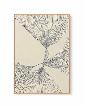 Interaction #2 | Framed Canvas Art Print from Olive et Oriel where you can shop wallpaper and artworks online