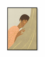 Introvert by Arty Guava | Framed Canvas Art Print