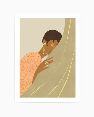 Introvert by Arty Guava | Art Print from Olive et Oriel where you can shop wallpaper and artworks online