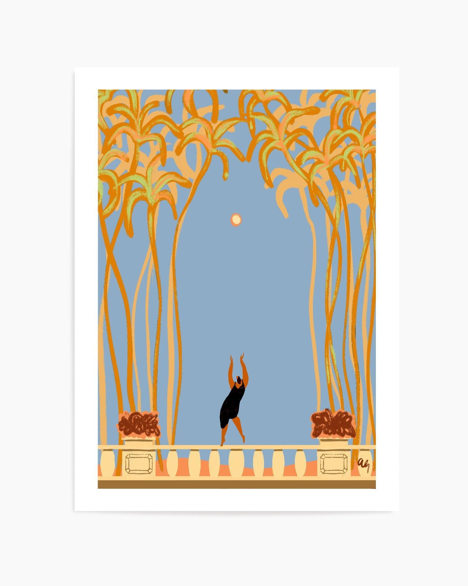 Introverts Party by Arty Guava | Art Print from Olive et Oriel where you can shop wallpaper and artworks online