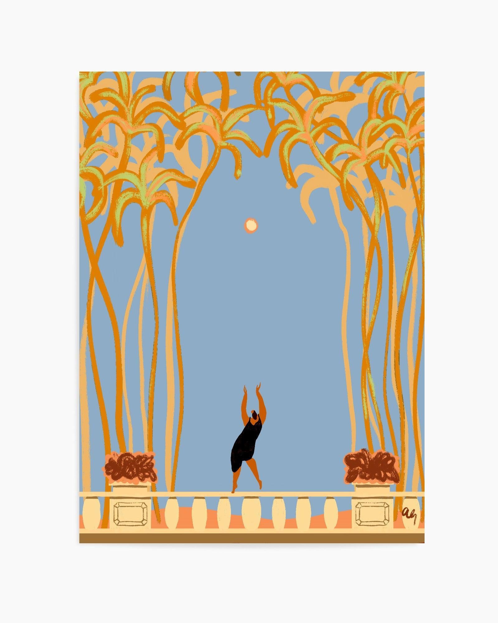 Introverts Party by Arty Guava | Art Print from Olive et Oriel where you can shop wallpaper and artworks online