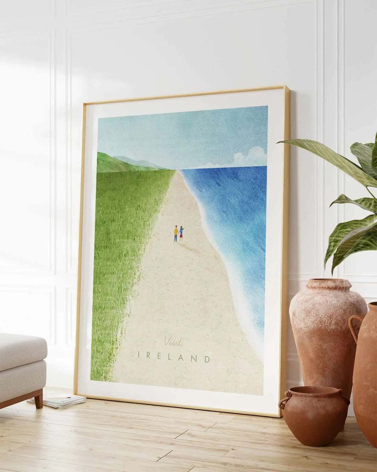 Ireland by Henry Rivers Art Print from Olive et Oriel where you can shop wallpaper and artworks online