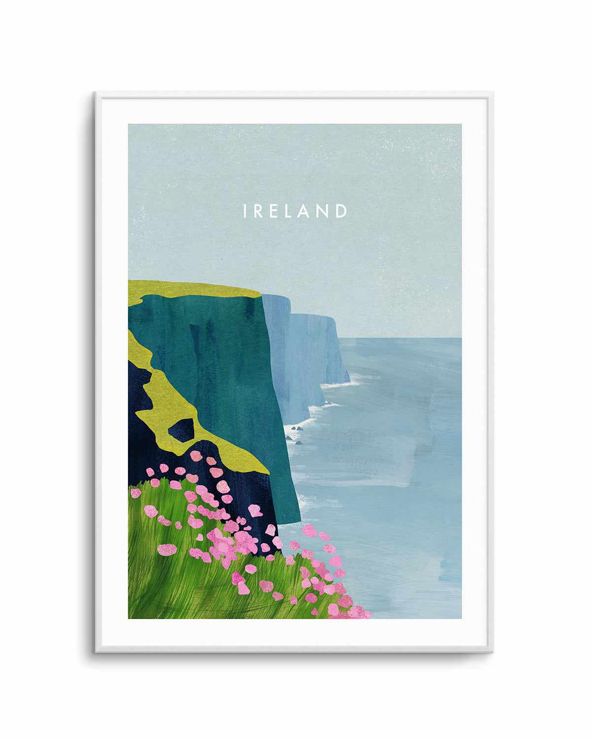 Ireland, Cliffs of Moher by Henry Rivers Art Print