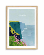 Ireland, Cliffs of Moher by Henry Rivers Art Print