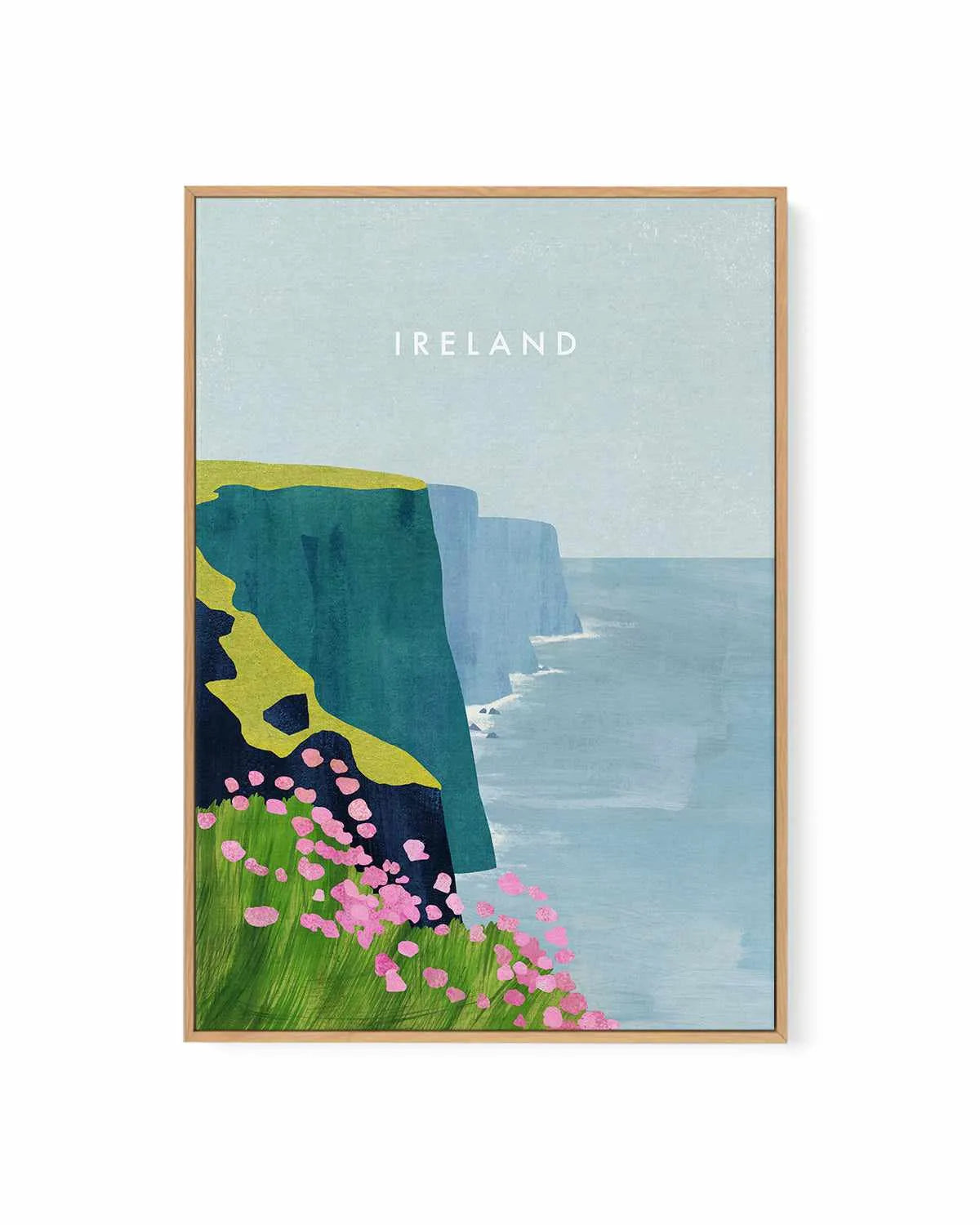 Ireland, Cliffs of Moher by Henry Rivers | Framed Canvas Art Print from Olive et Oriel where you can shop wallpaper and artworks online