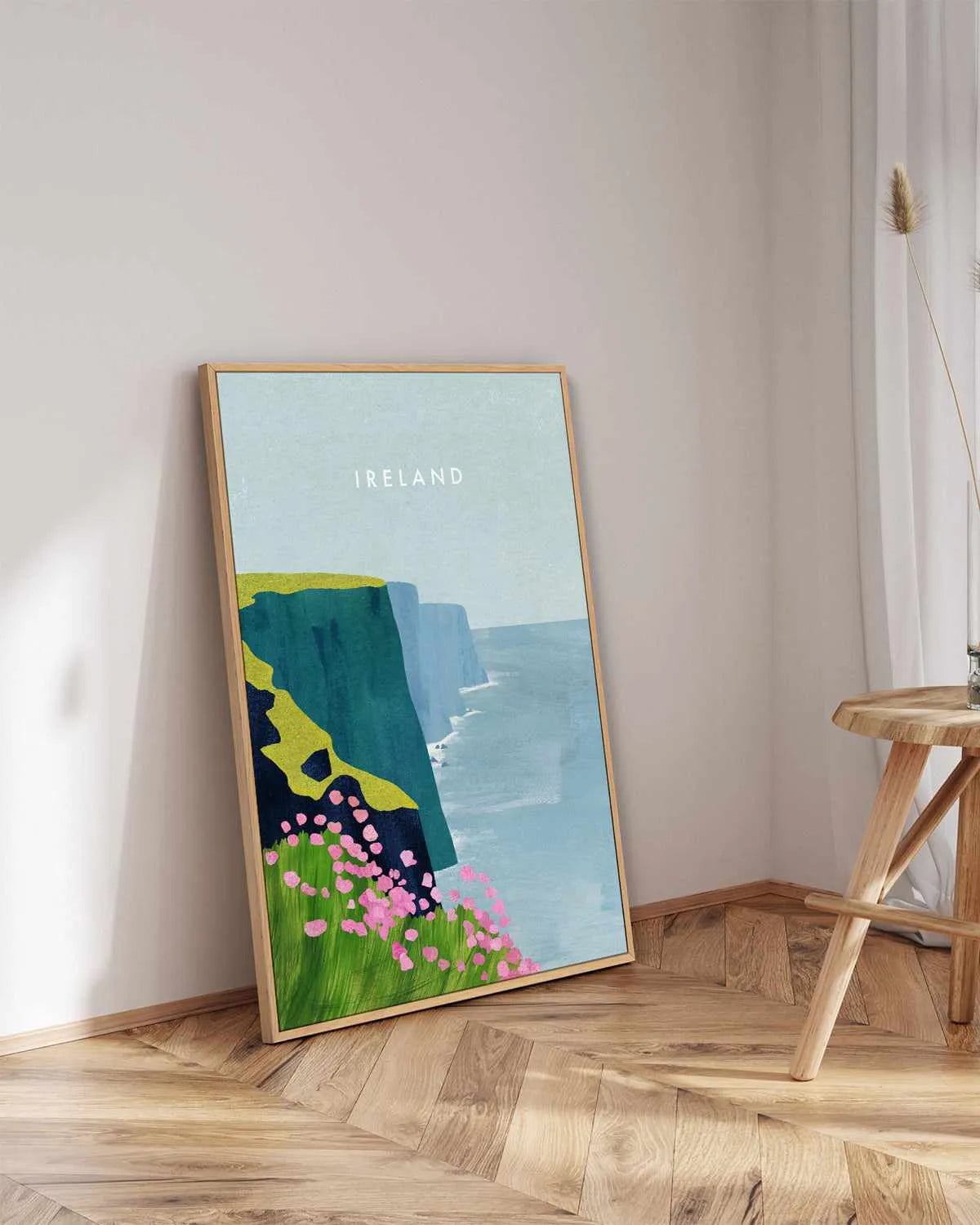 Ireland, Cliffs of Moher by Henry Rivers | Framed Canvas Art Print from Olive et Oriel where you can shop wallpaper and artworks online