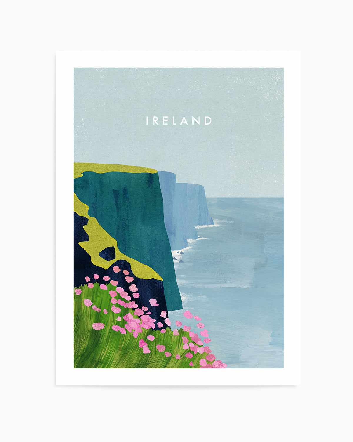 Ireland, Cliffs of Moher by Henry Rivers Art Print