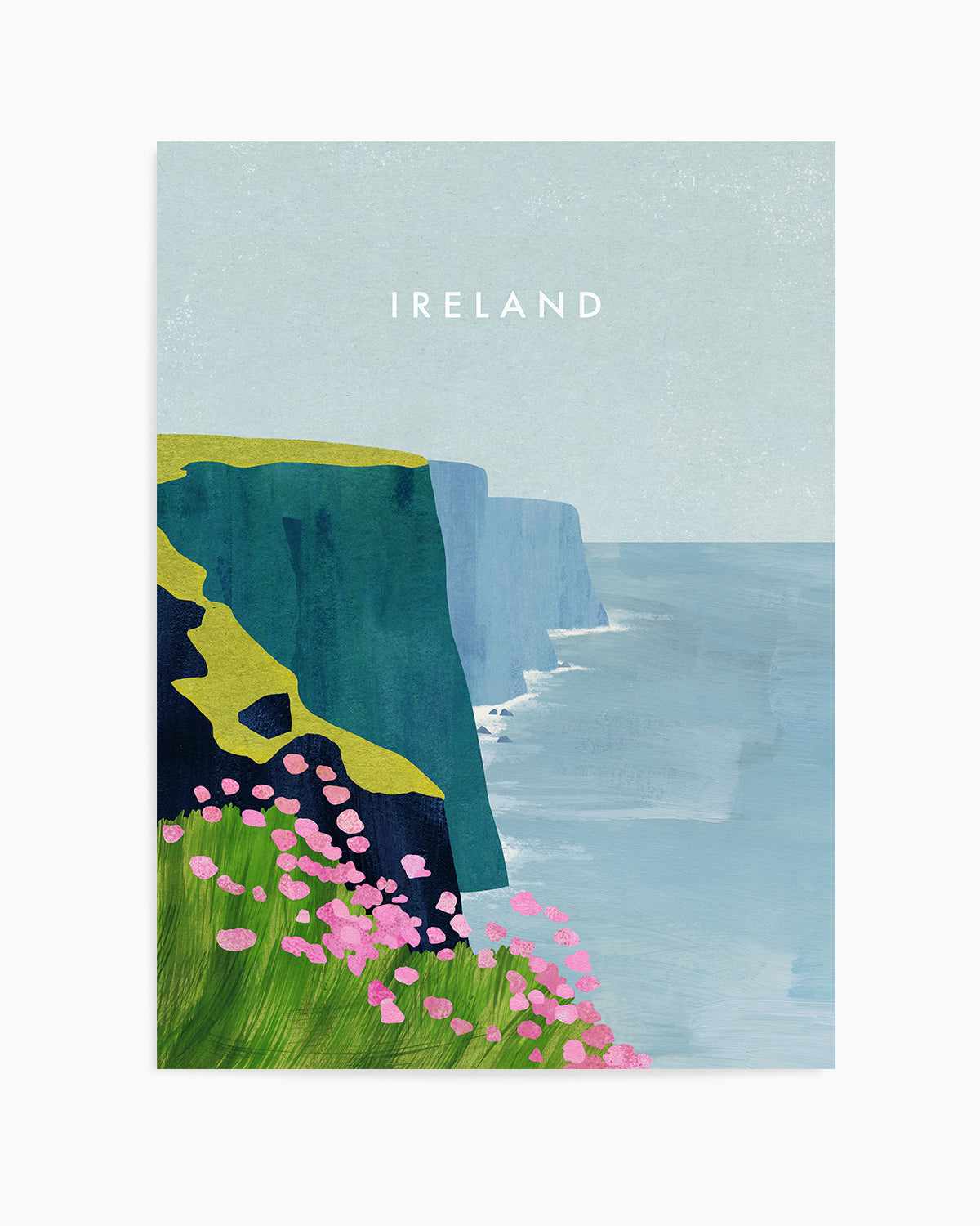 Ireland, Cliffs of Moher by Henry Rivers Art Print