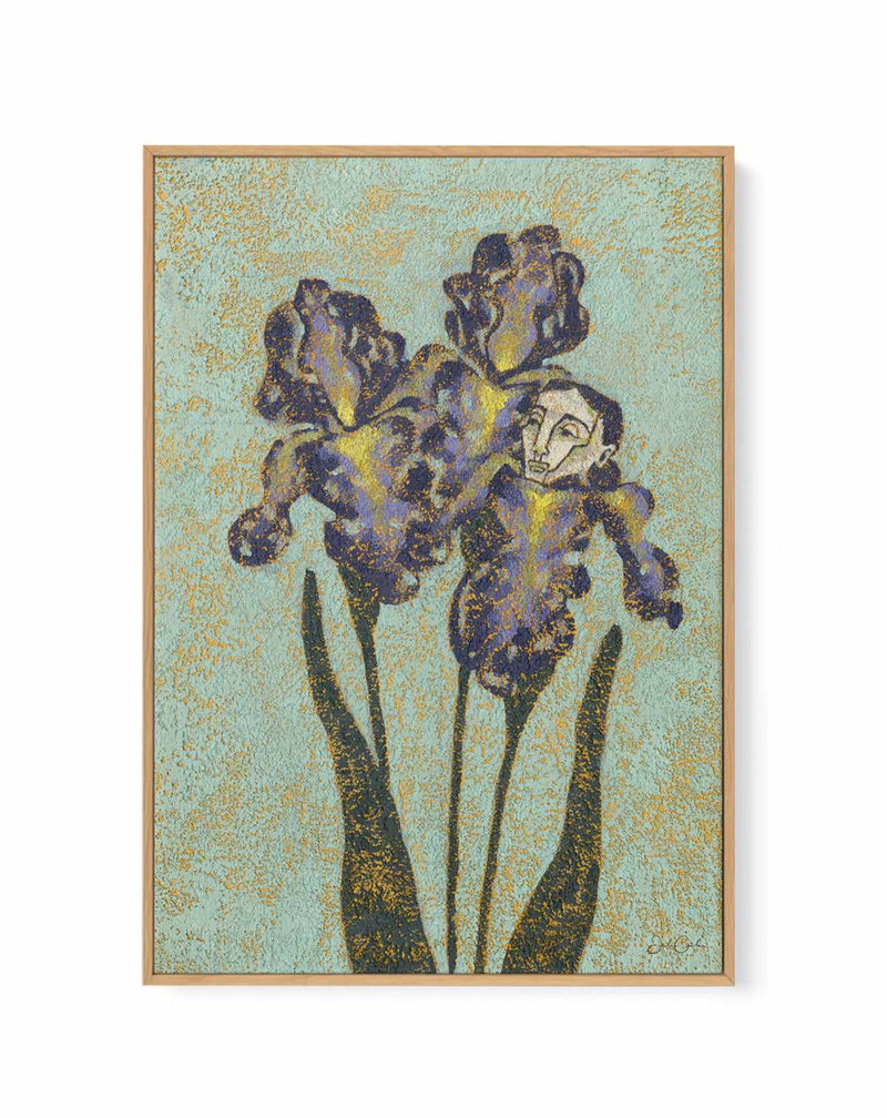 Iris | Framed Canvas Art Print