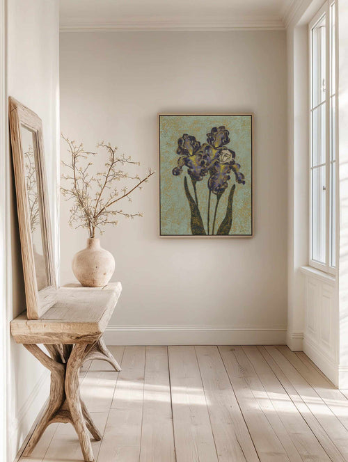 Iris | Framed Canvas Art Print