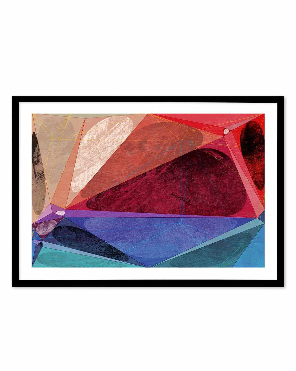 Iris III Art Print from Olive et Oriel where you can shop wallpaper and artworks online