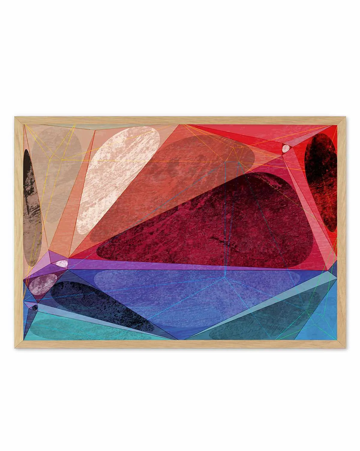 Iris III Art Print from Olive et Oriel where you can shop wallpaper and artworks online