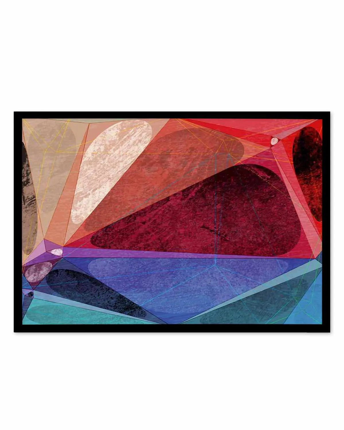 Iris III Art Print from Olive et Oriel where you can shop wallpaper and artworks online