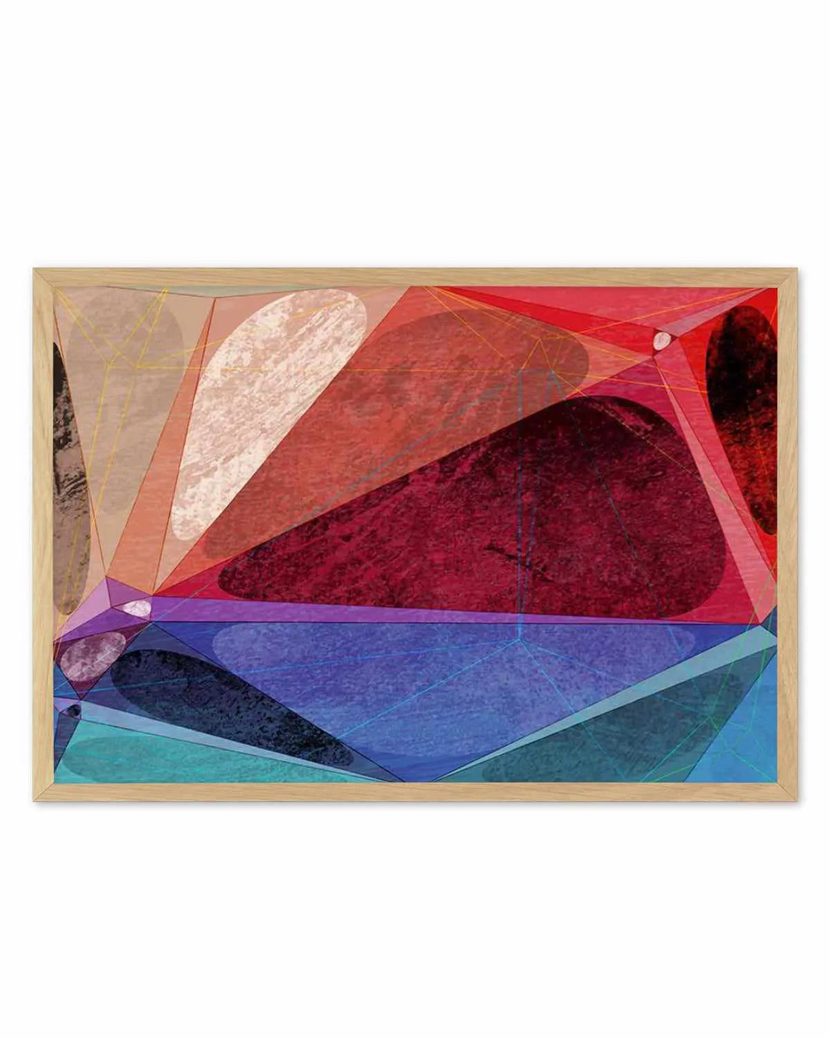 Iris III Art Print from Olive et Oriel where you can shop wallpaper and artworks online