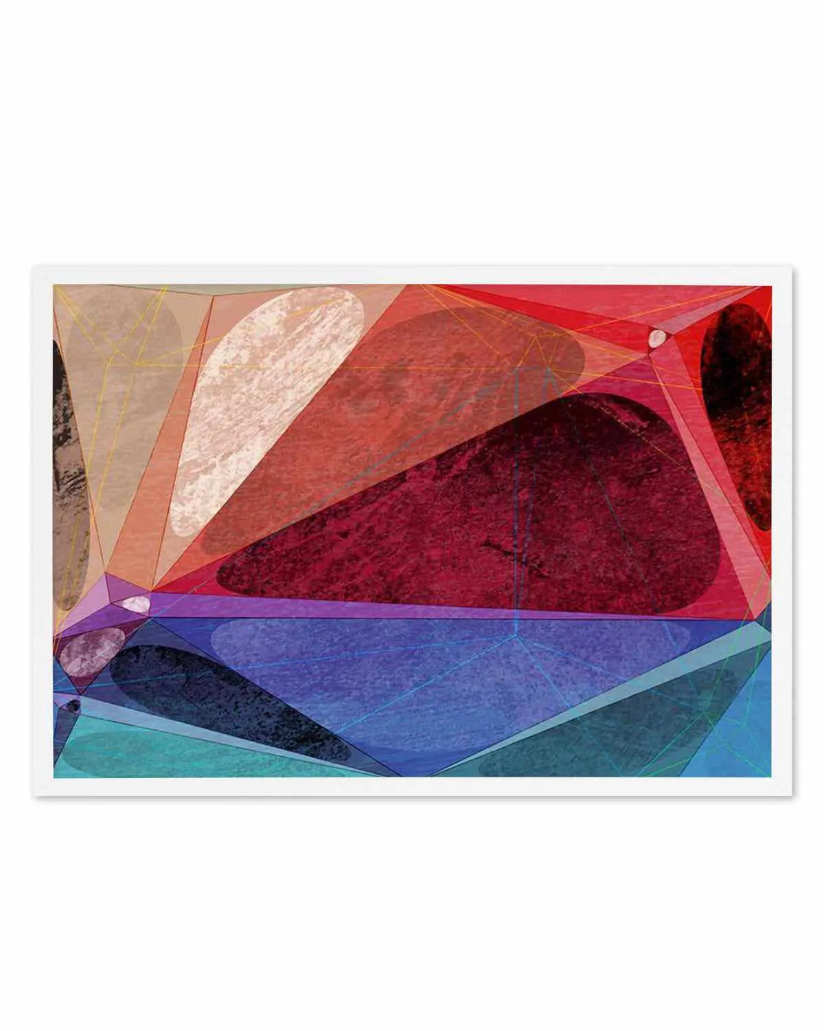 Iris III Art Print from Olive et Oriel where you can shop wallpaper and artworks online