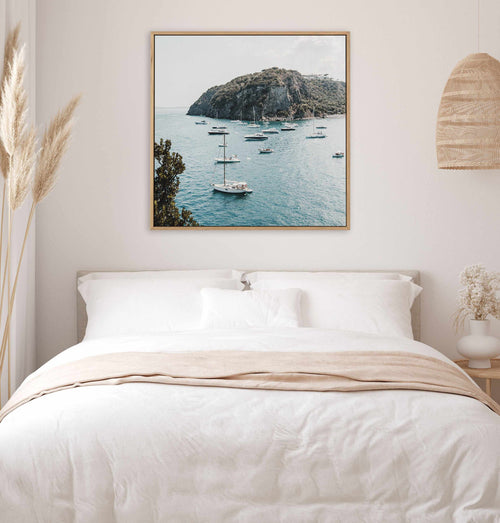 Ischia 72, Italy | Framed Canvas Art Print