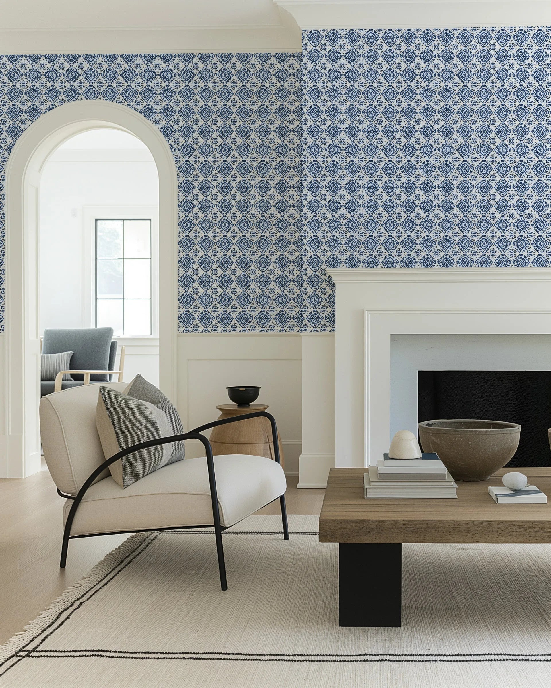 Ishka Wallpaper from Olive et Oriel where you can shop wallpaper and artworks online
