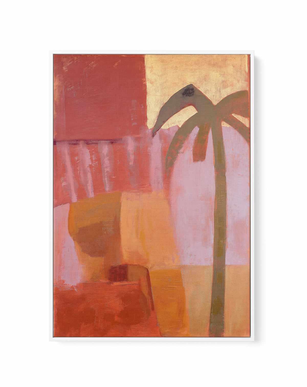 Island Afterglow | Framed Canvas Art Print from Olive et Oriel where you can shop wallpaper and artworks online