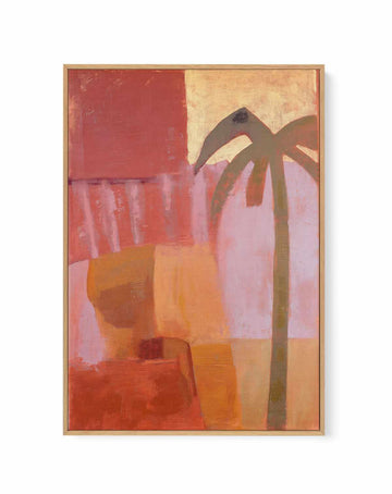 Island Afterglow | Framed Canvas Art Print from Olive et Oriel where you can shop wallpaper and artworks online