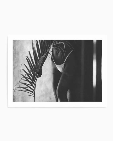 Island Bliss by Mario Stefanelli Art Print black black & white art print