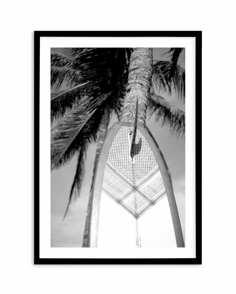 SALE 60x90 Island Days | Black | Framed Acrylic Art