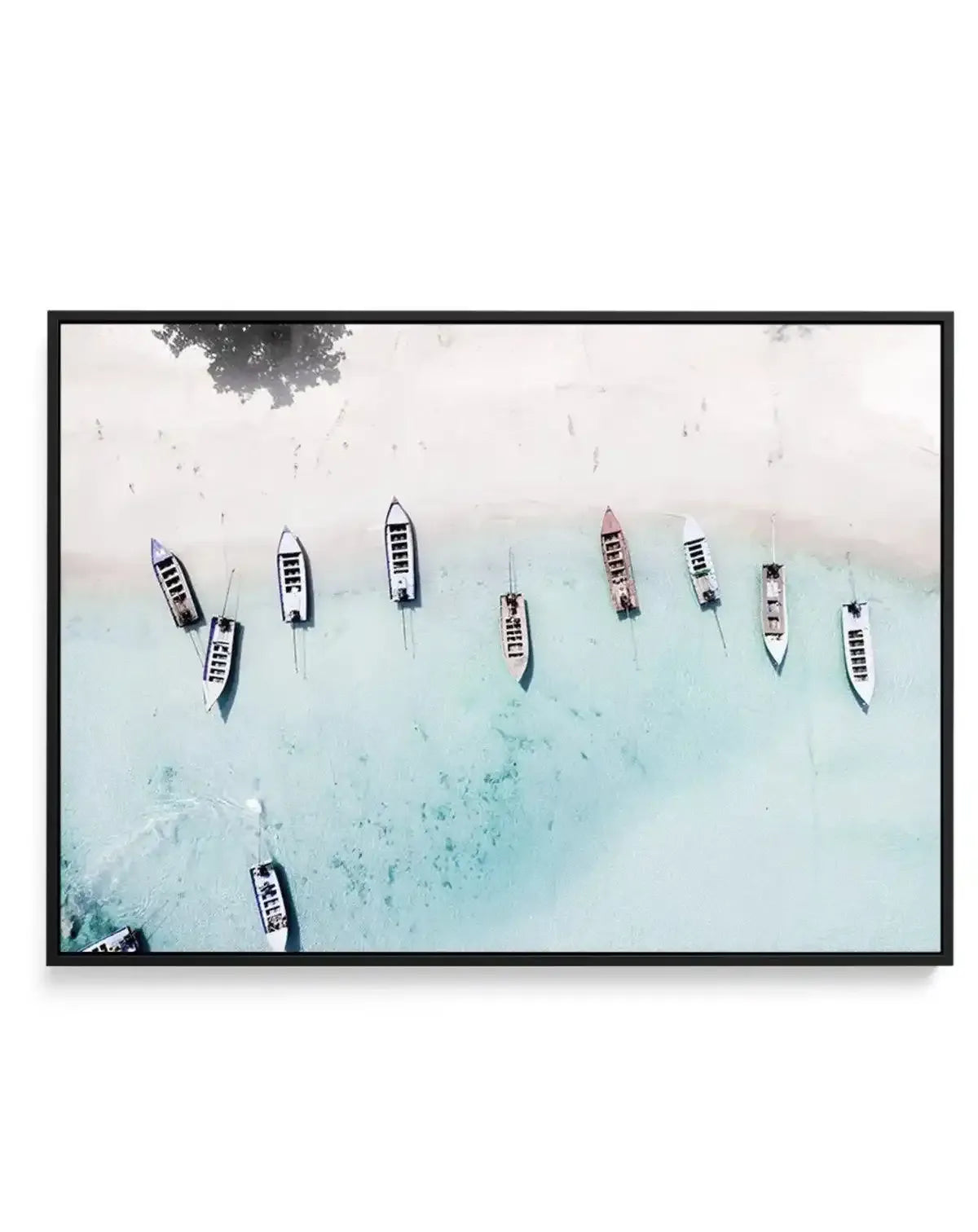 Island Hopping | Framed Canvas-CANVAS-You can shop wall art online with Olive et Oriel for everything from abstract art to fun kids wall art. Our beautiful modern art prints and canvas art are available from large canvas prints to wall art paintings and our proudly Australian artwork collection offers only the highest quality framed large wall art and canvas art Australia - You can buy fashion photography prints or Hampton print posters and paintings on canvas from Olive et Oriel and have them d