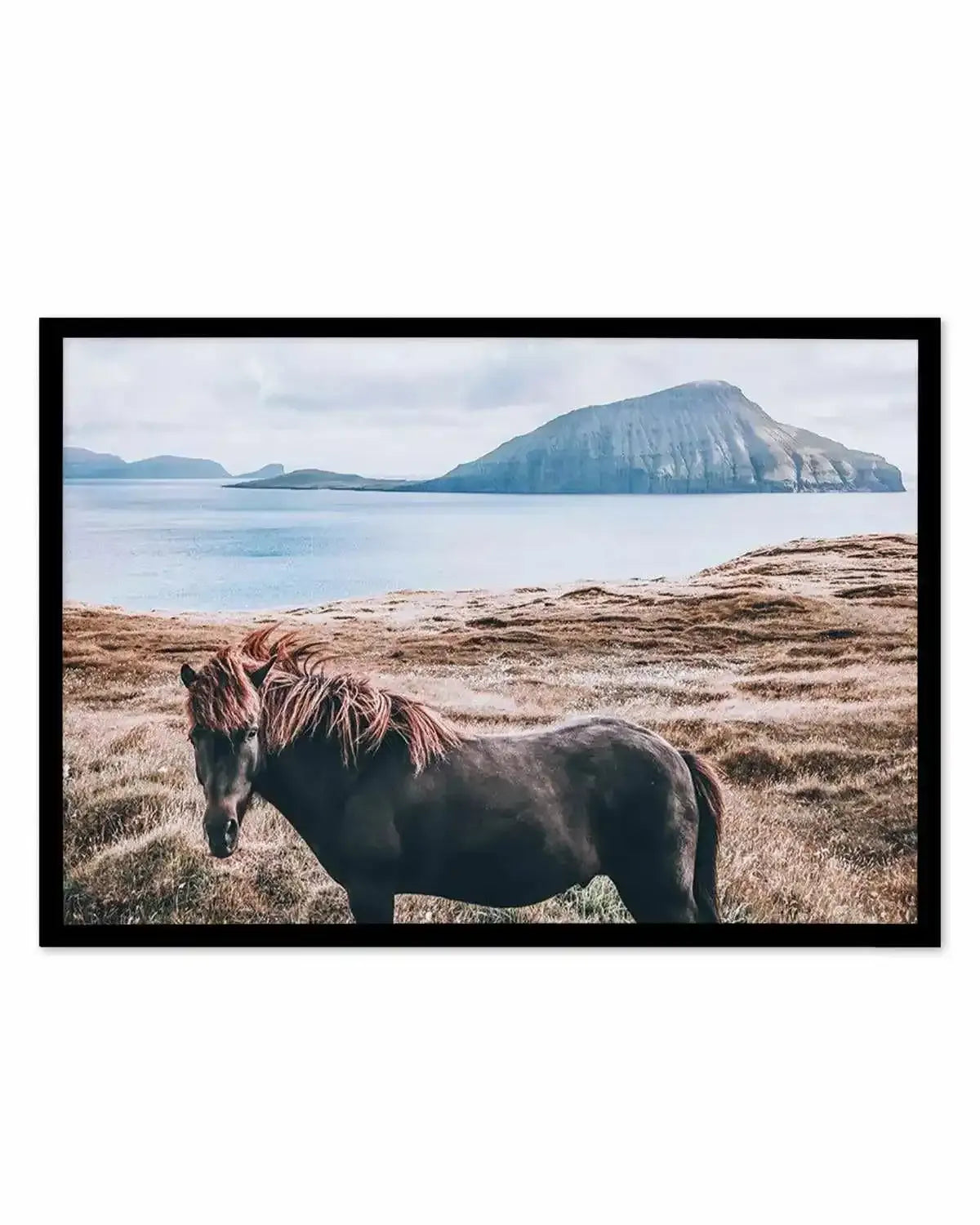 Island Horse Art Print from Olive et Oriel where you can shop wallpaper and artworks online