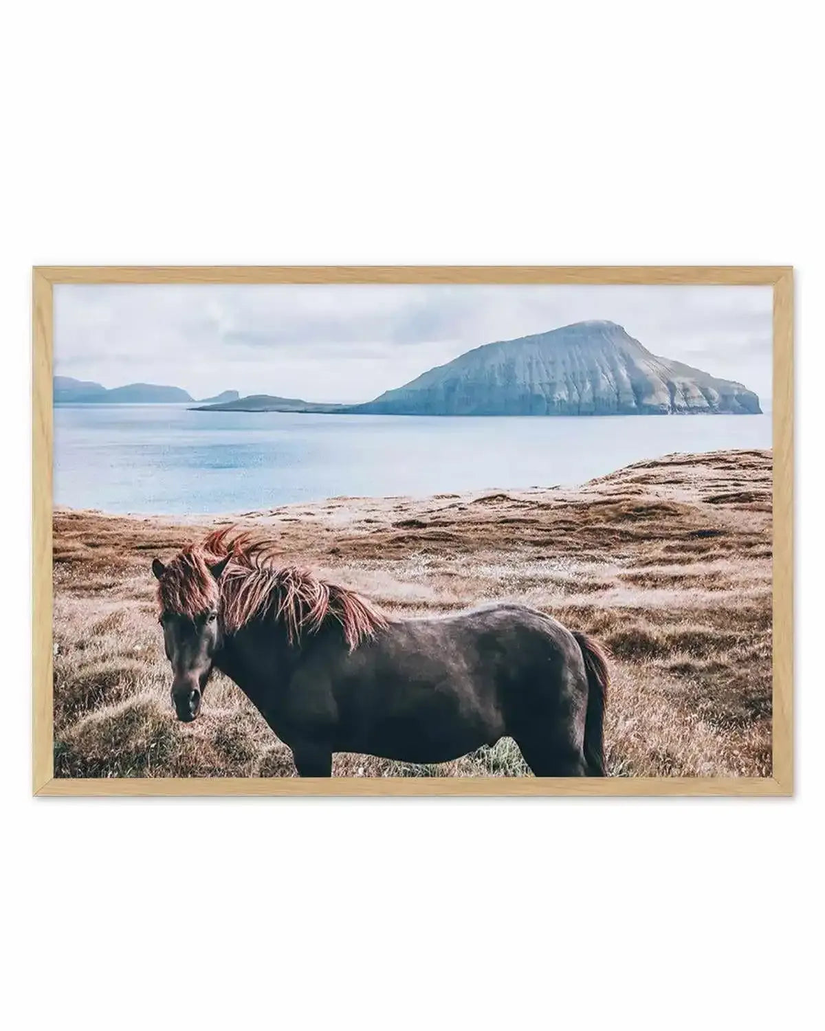 Island Horse Art Print from Olive et Oriel where you can shop wallpaper and artworks online