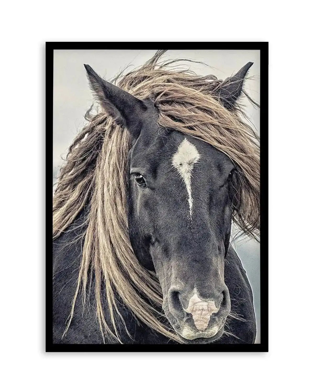 Island Horse II Art Print from Olive et Oriel where you can shop wallpaper and artworks online