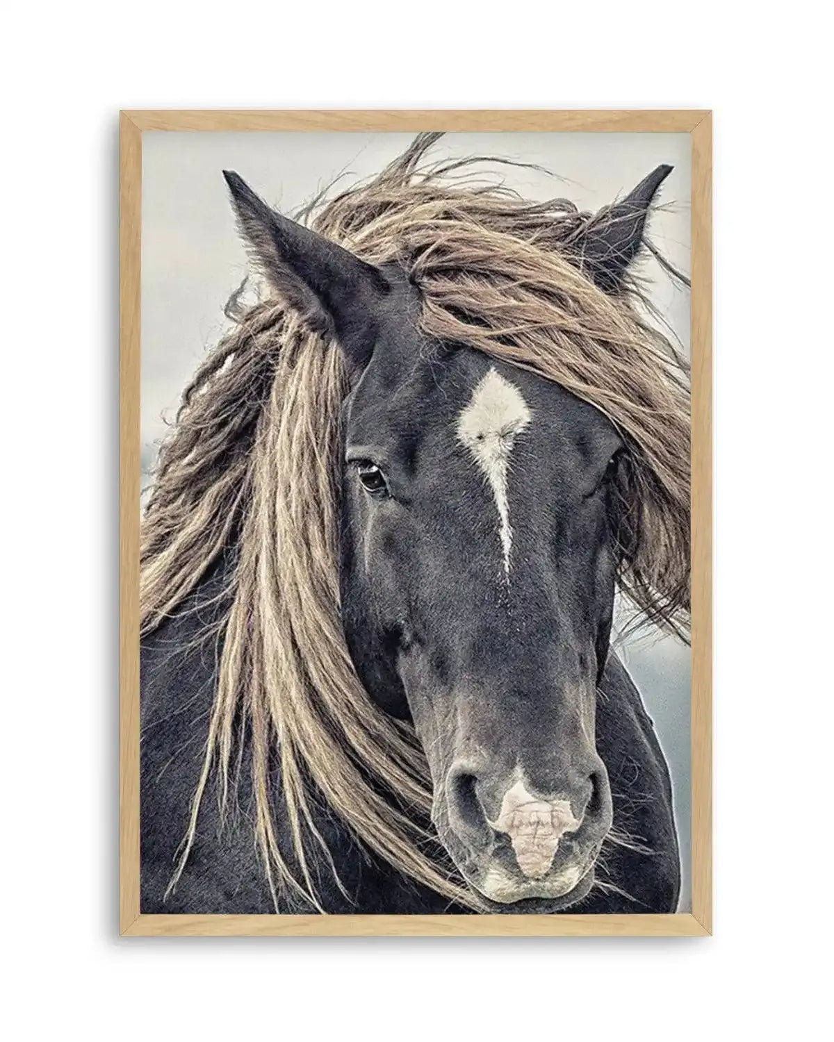 Island Horse II Art Print from Olive et Oriel where you can shop wallpaper and artworks online