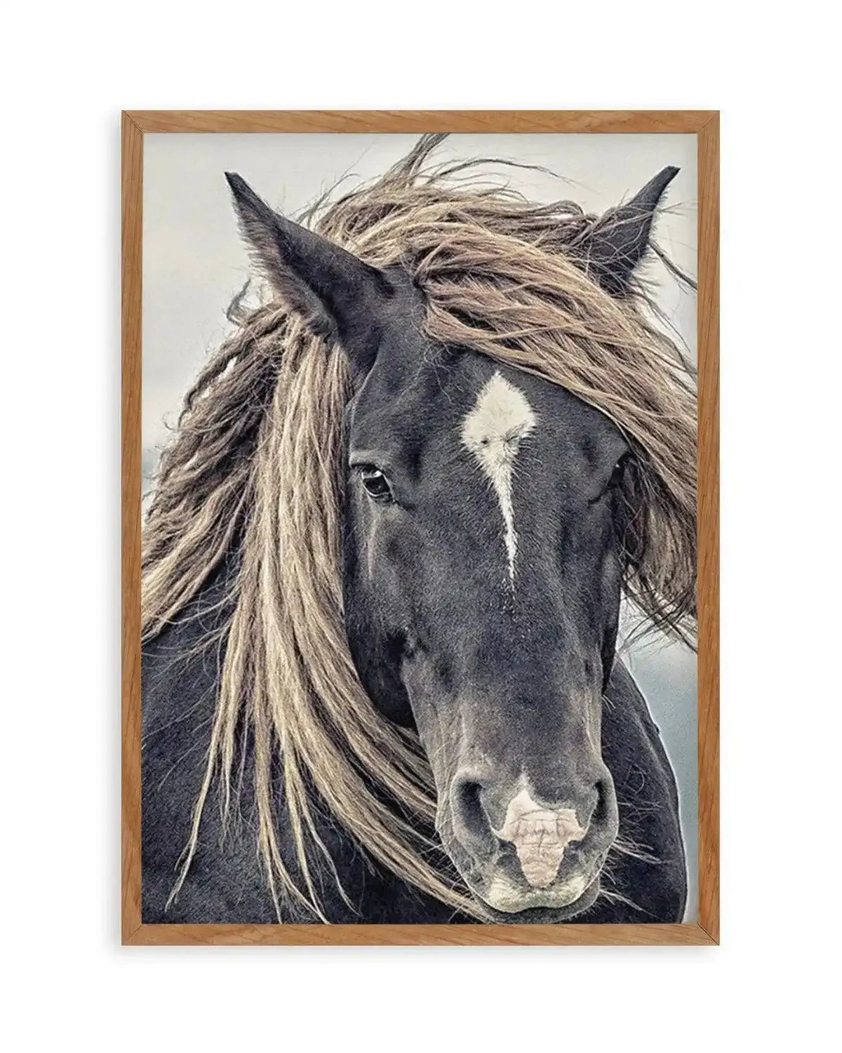 Island Horse II Art Print from Olive et Oriel where you can shop wallpaper and artworks online