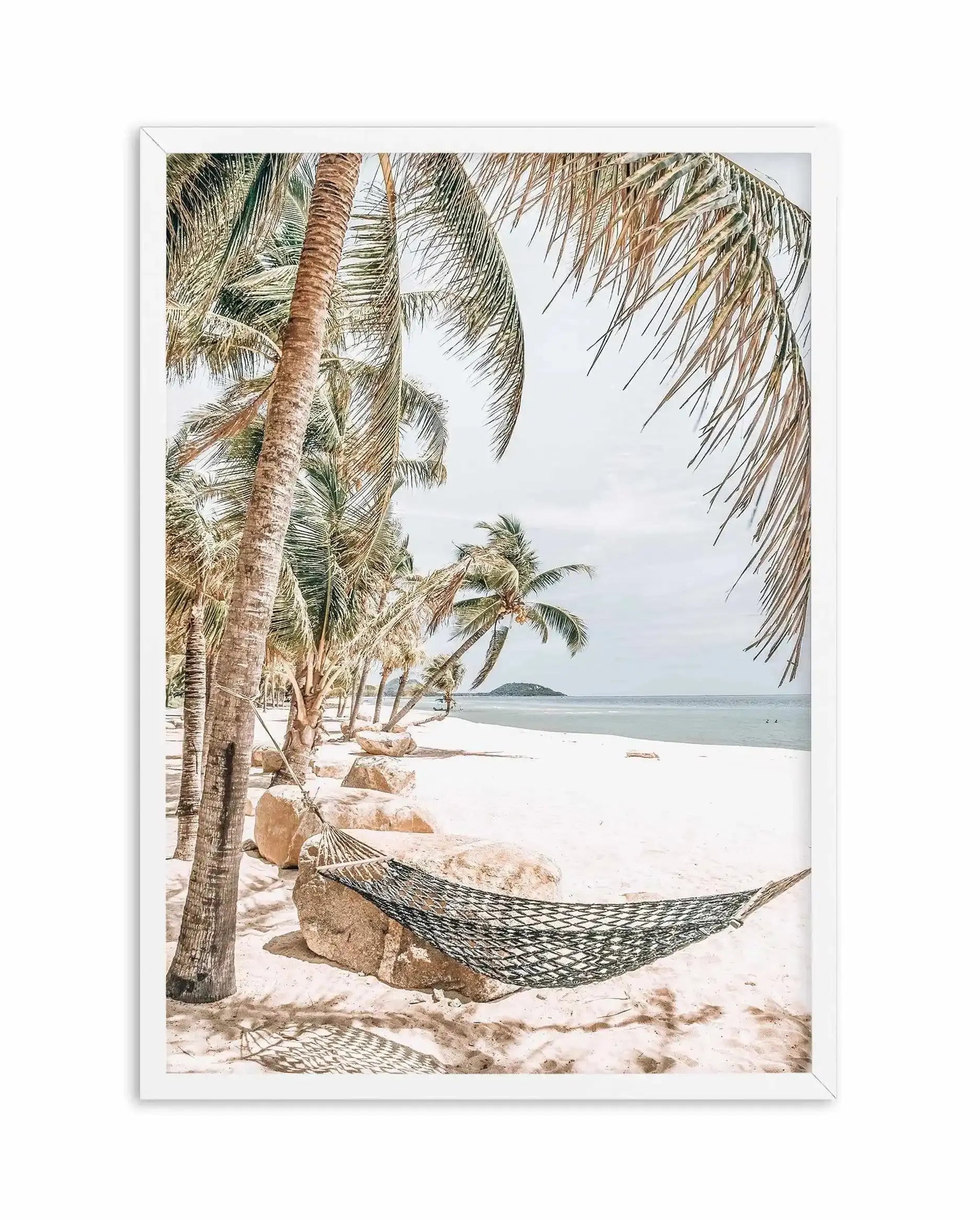 Island Life Art Print-PRINT-Olive et Oriel-Olive et Oriel-A5 | 5.8" x 8.3" | 14.8 x 21cm-White-With White Border-Buy-Australian-Art-Prints-Online-with-Olive-et-Oriel-Your-Artwork-Specialists-Austrailia-Decorate-With-Coastal-Photo-Wall-Art-Prints-From-Our-Beach-House-Artwork-Collection-Fine-Poster-and-Framed-Artwork