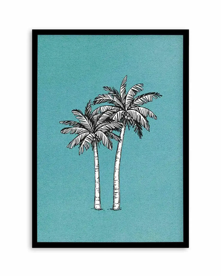 Island Palm II Art Print from Olive et Oriel where you can shop wallpaper and artworks online