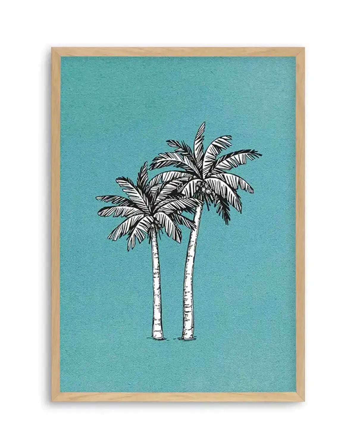 Island Palm II Art Print from Olive et Oriel where you can shop wallpaper and artworks online