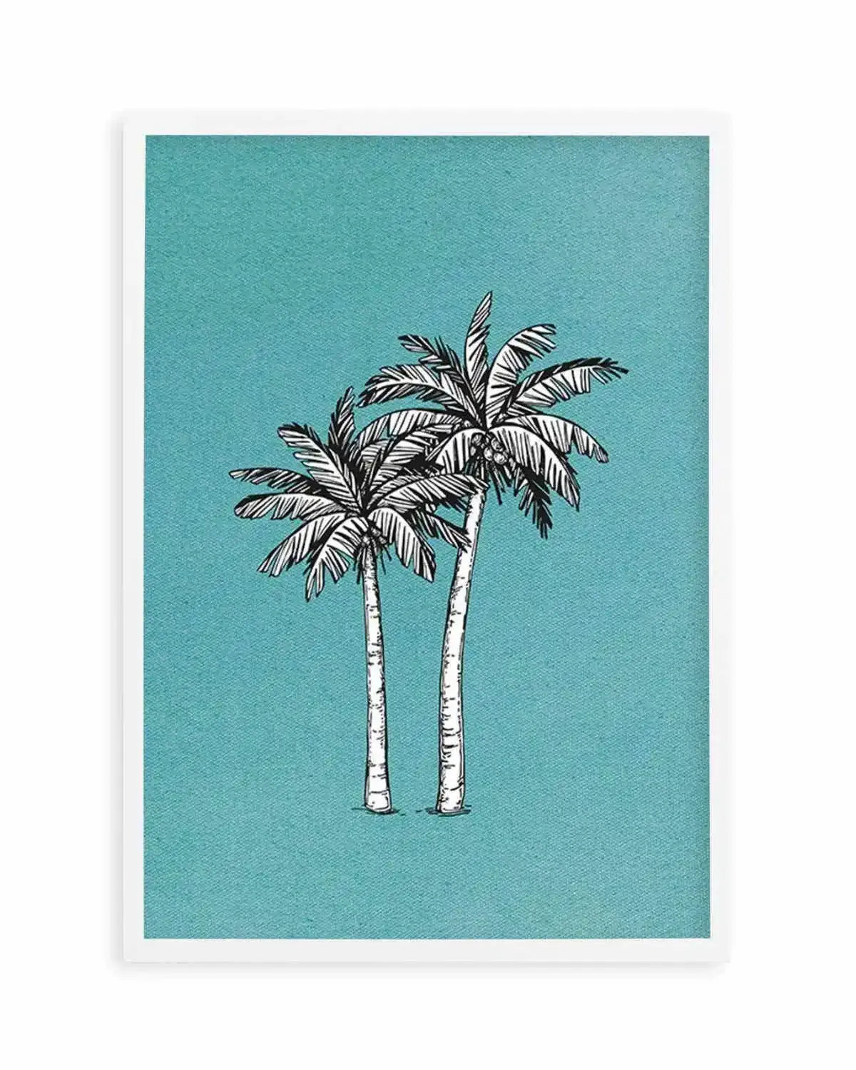 Island Palm II Art Print from Olive et Oriel where you can shop wallpaper and artworks online