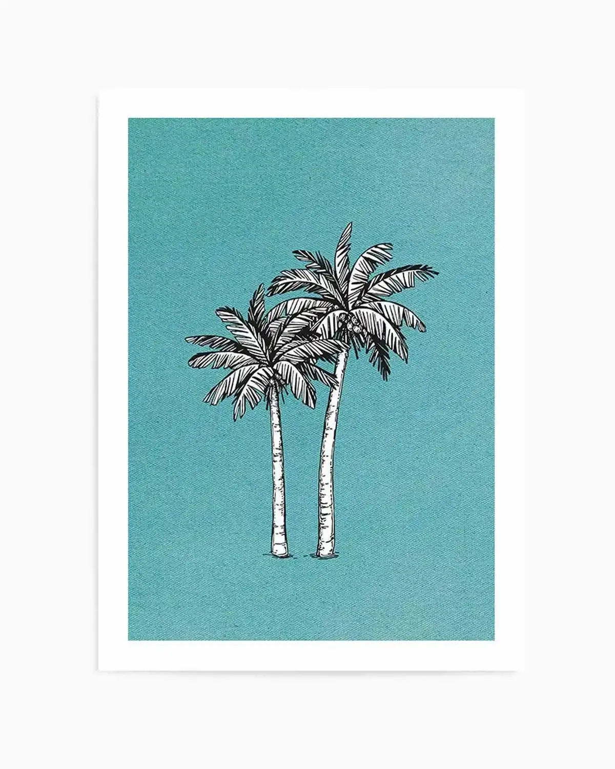 Island Palm II Art Print from Olive et Oriel where you can shop wallpaper and artworks online