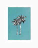 Island Palm II Art Print