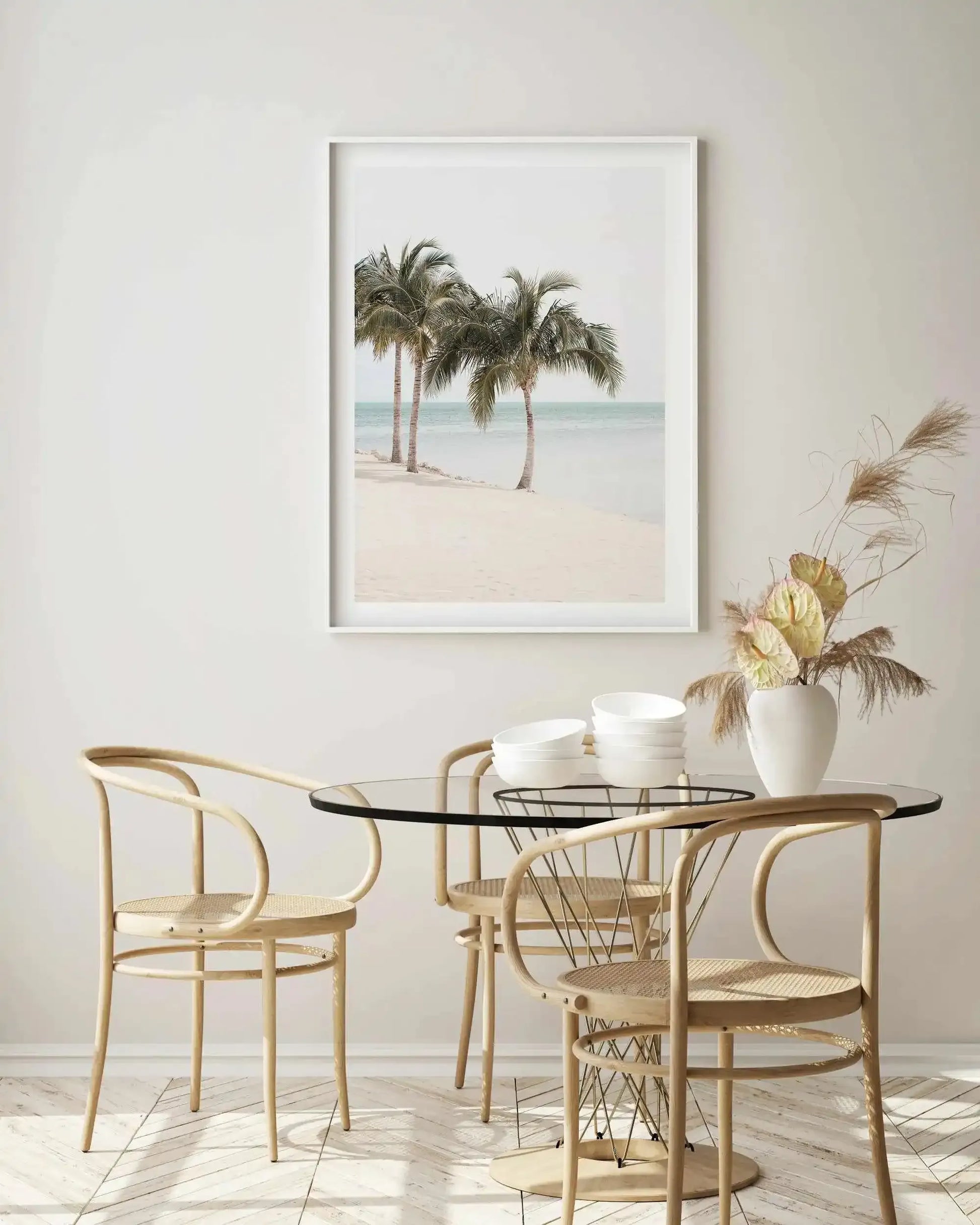 Island Palms Art Print-PRINT-Olive et Oriel-Olive et Oriel-Buy-Australian-Art-Prints-Online-with-Olive-et-Oriel-Your-Artwork-Specialists-Austrailia-Decorate-With-Coastal-Photo-Wall-Art-Prints-From-Our-Beach-House-Artwork-Collection-Fine-Poster-and-Framed-Artwork