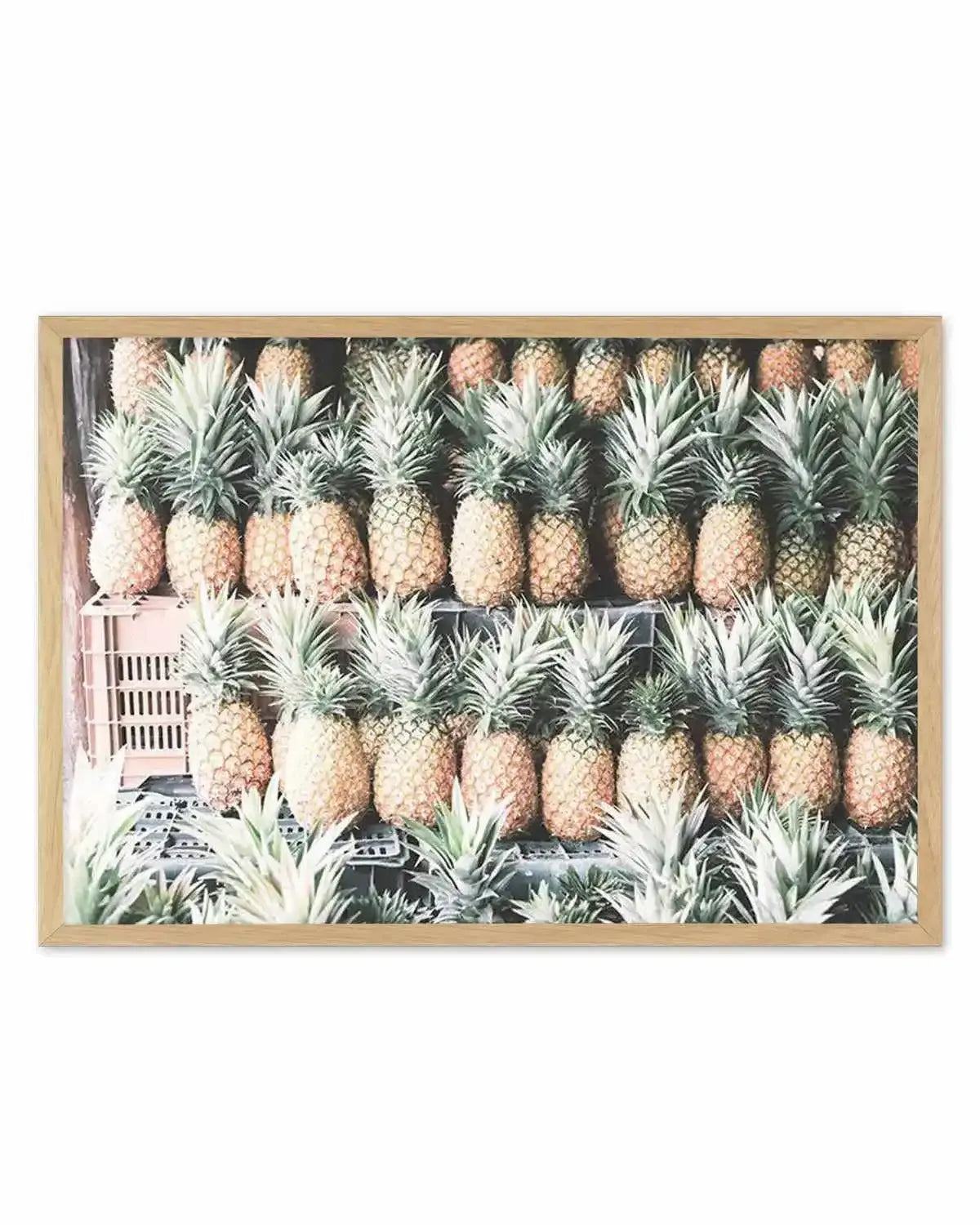 Island Road Trip | Pineapples Art Print from Olive et Oriel where you can shop wallpaper and artworks online