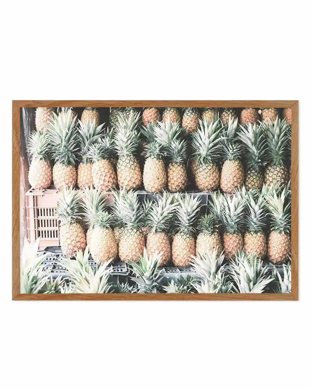 Island Road Trip | Pineapples Art Print from Olive et Oriel where you can shop wallpaper and artworks online