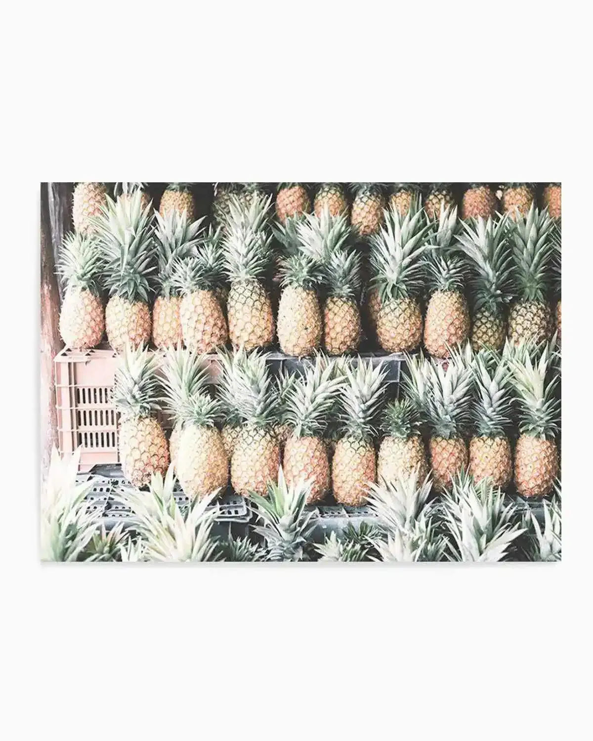 Island Road Trip | Pineapples Art Print from Olive et Oriel where you can shop wallpaper and artworks online