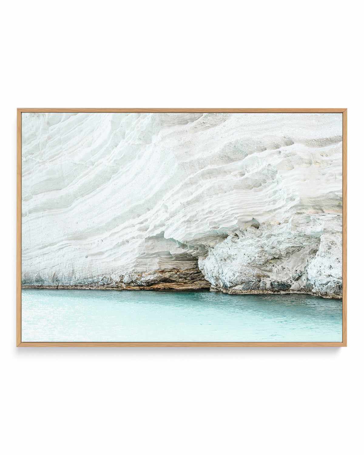 Island Rocks | Framed Canvas Art Print