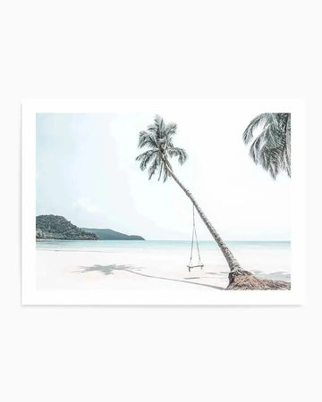 Island Time Art Print from Olive et Oriel where you can shop wallpaper and artworks online