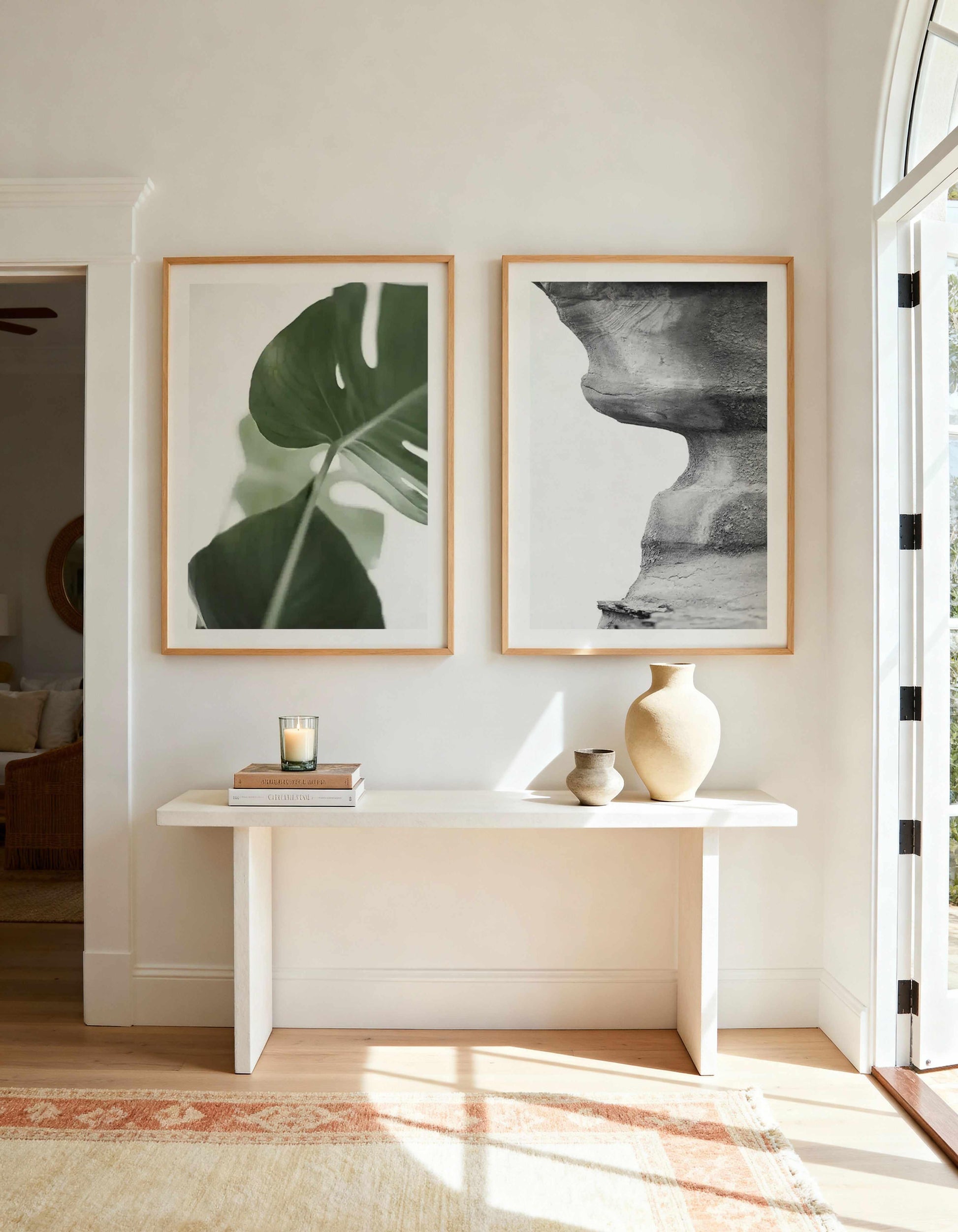 Island Luxe I & II Art Print Set of 2 | Matching Wall Art from Olive et Oriel where you can shop wallpaper and artworks online