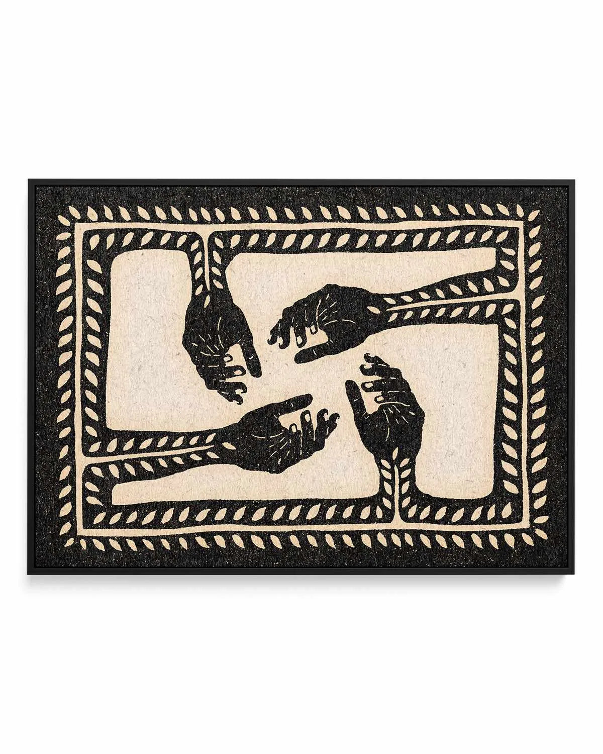 It Flows Through Us by David Schmitt | Framed Canvas Art Print from Olive et Oriel where you can shop wallpaper and artworks online