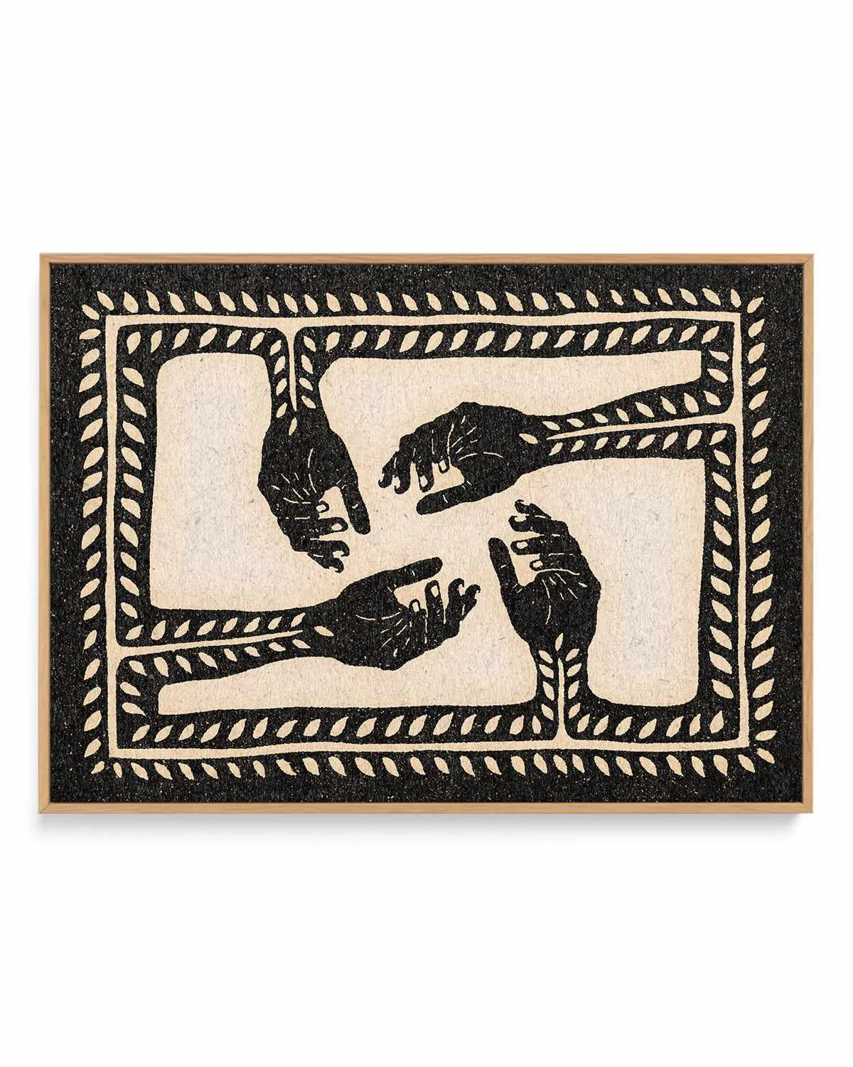 It Flows Through Us by David Schmitt | Framed Canvas Art Print from Olive et Oriel where you can shop wallpaper and artworks online