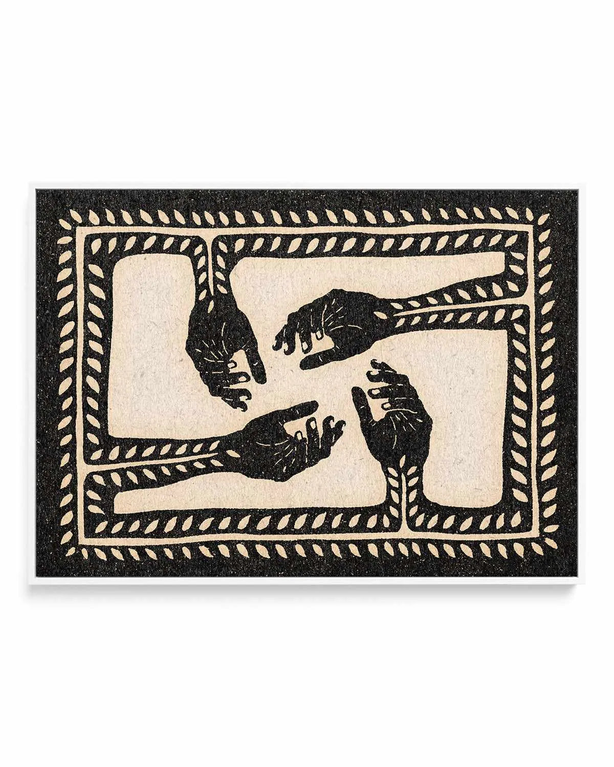 It Flows Through Us by David Schmitt | Framed Canvas Art Print from Olive et Oriel where you can shop wallpaper and artworks online