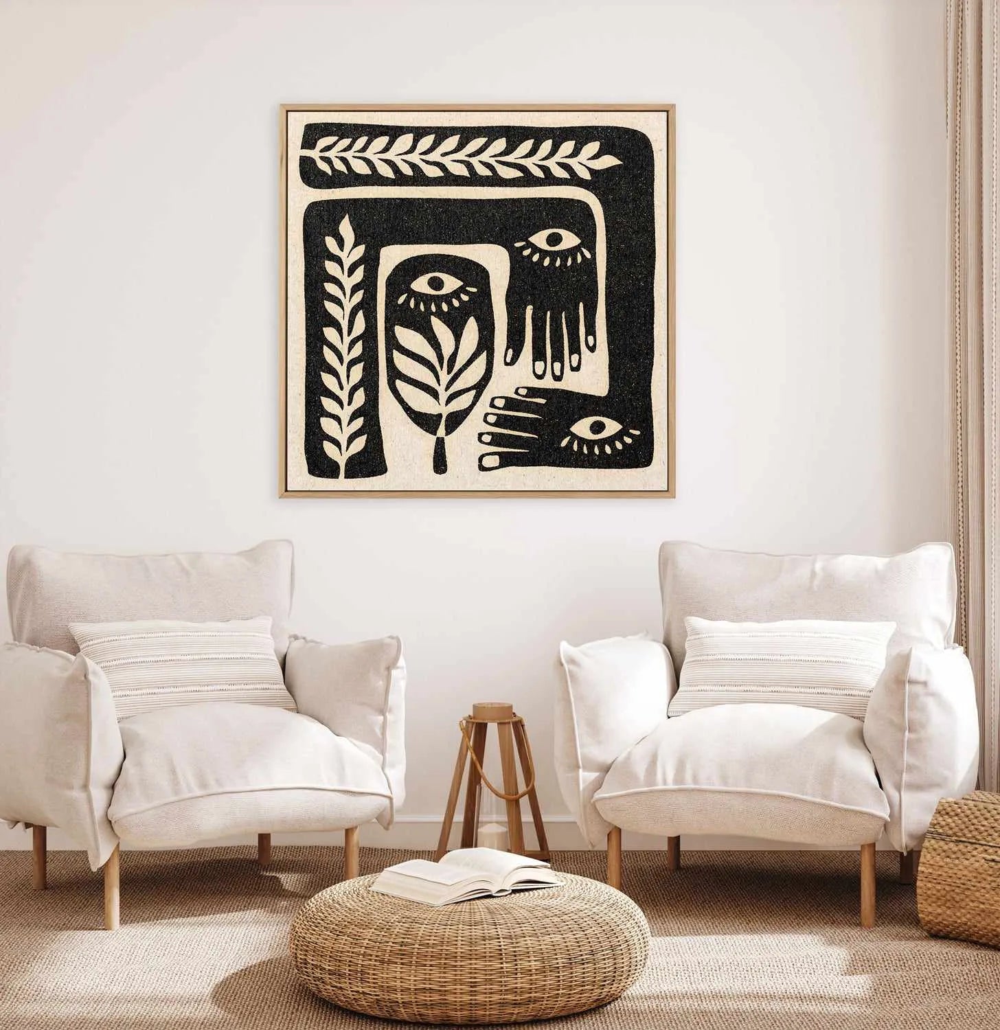 It Flows Through You by David Schmitt | Framed Canvas Art Print from Olive et Oriel where you can shop wallpaper and artworks online