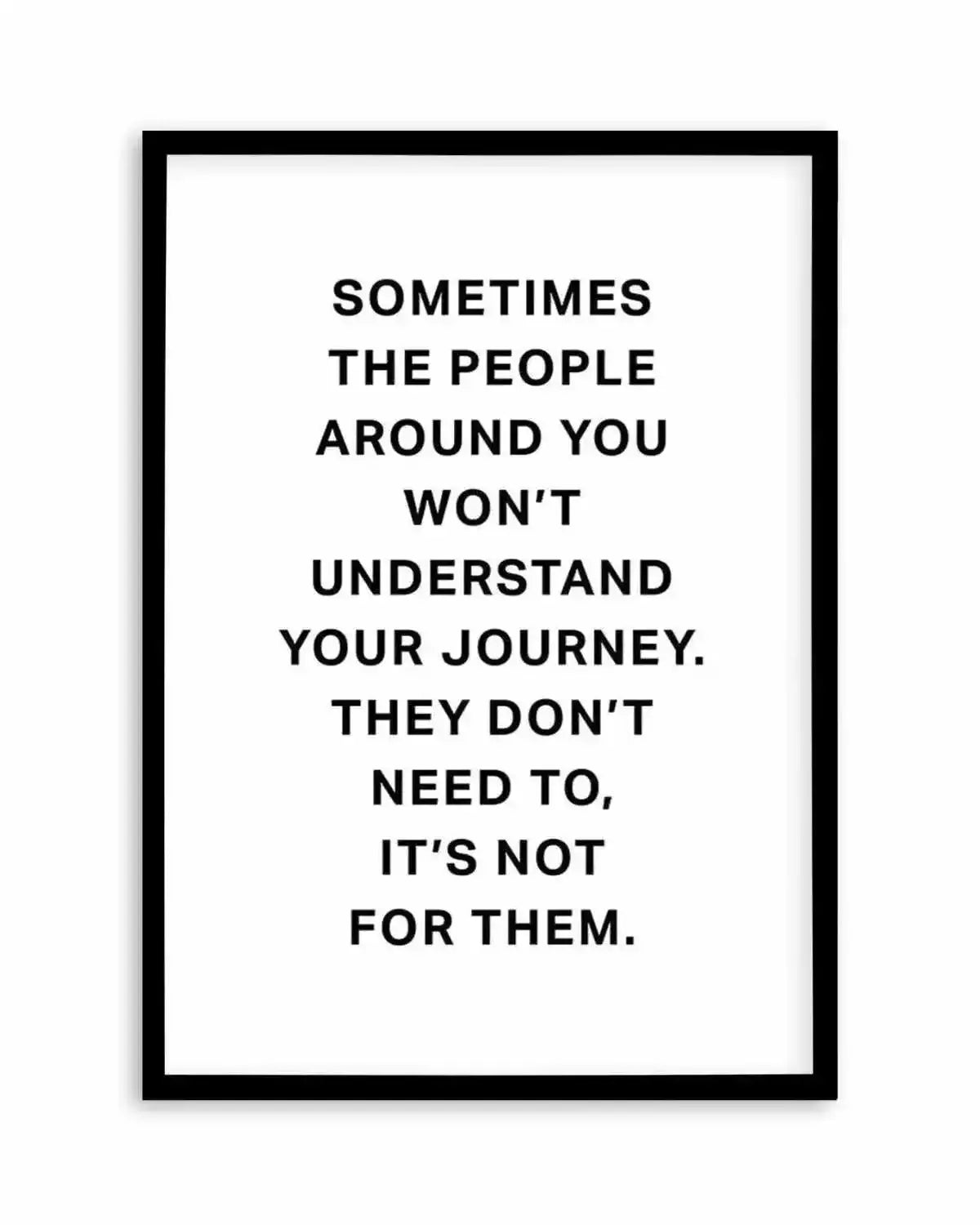 It's Your Journey Art Print from Olive et Oriel where you can shop wallpaper and artworks online