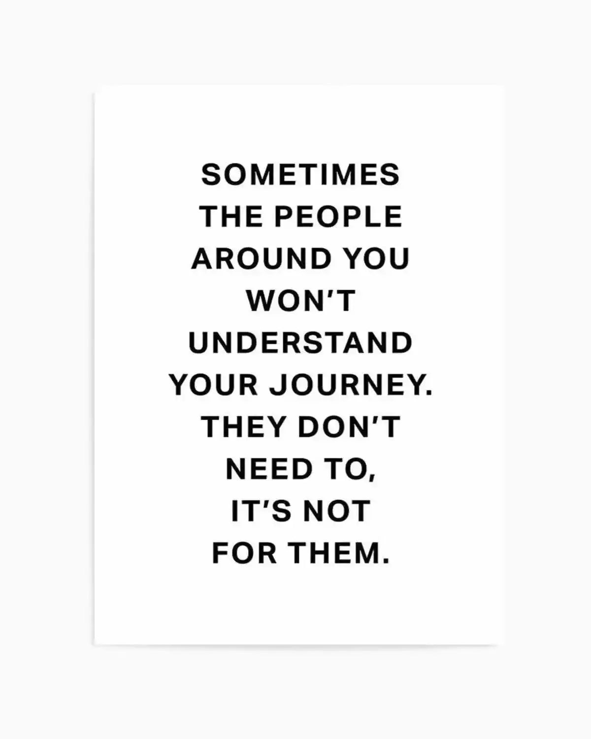 It's Your Journey Art Print from Olive et Oriel where you can shop wallpaper and artworks online